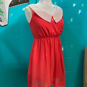 Double zero pocket dress